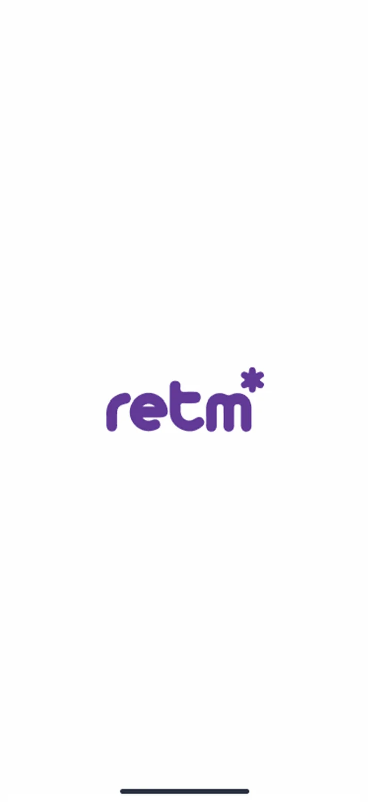 لقطة شاشة من تطبيق Retm 1